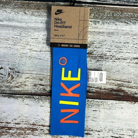 Nike Dry Fit Move To Zero Head Ban One Size Fit All - Picture 1 of 4